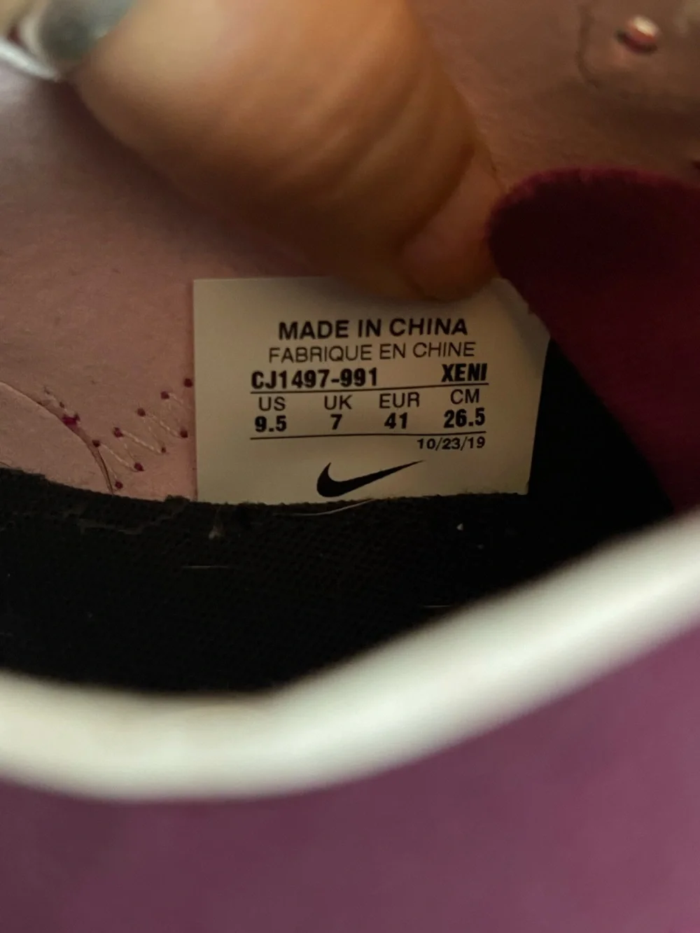 Nike Women’s React Element 55 CJ1496-991 Running Shoe Sneakers Size 9.5